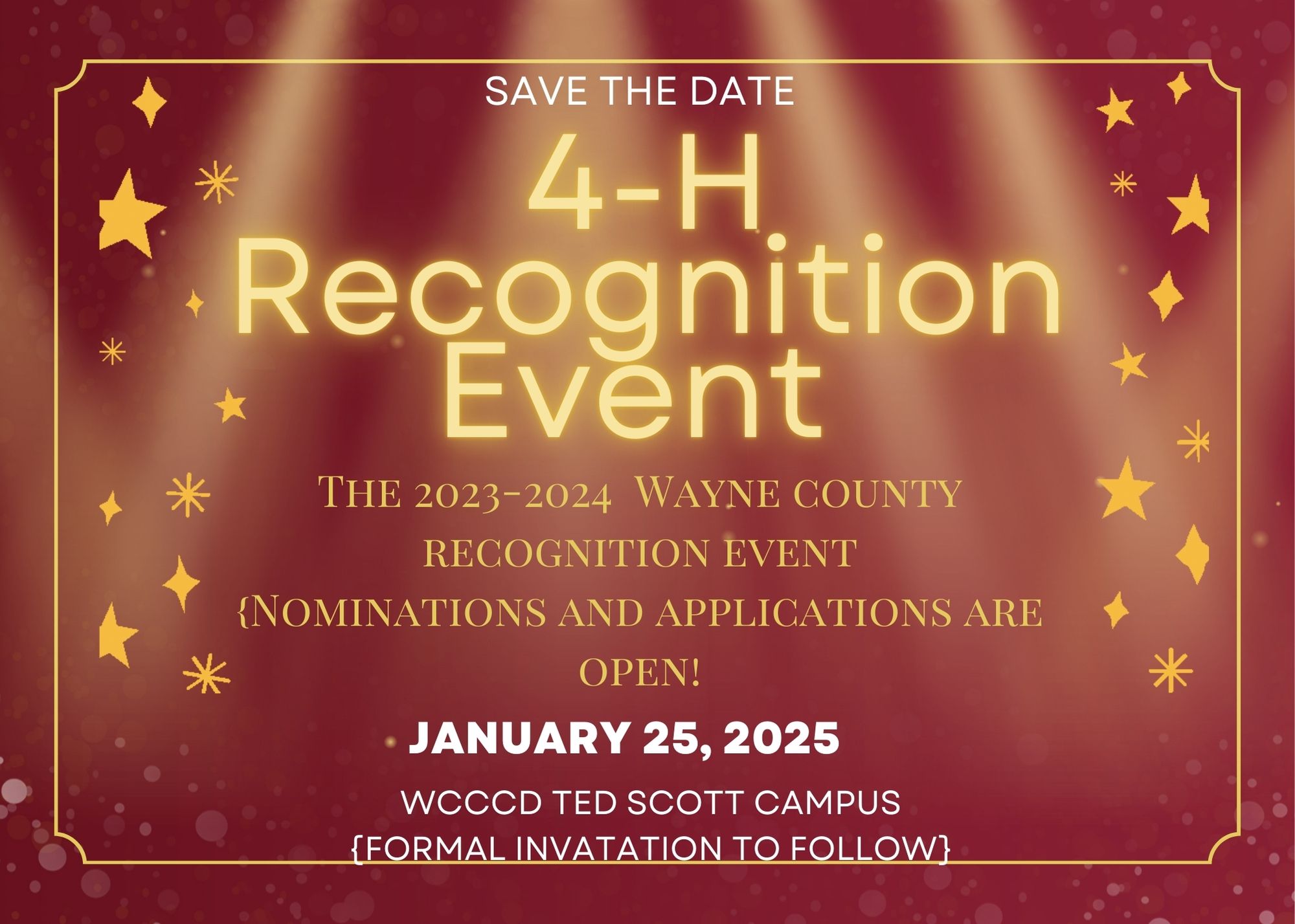 4-H 2023-2024 Recognition Event